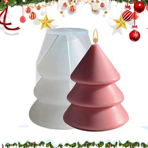 Fuuxtci Christbaum Silikonform,Tannenbaumförmige Silikon Gießform | Dekoration Einfache Entformung Festliche Bastelwerkzeuge Für Wohnkultur Seife Epoxidharz Kerzen Fuuxtci Christbaum Silikonform,Tannenbaumförmige Silikon Gießform | Dekoration Einfache Entformung Festliche Bastelwerkzeuge Für Wohnkultur Seife Epoxidharz Kerzen von Fuuxtci