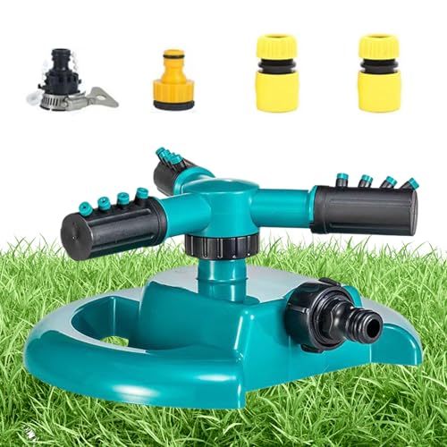 Fuuxtci Für Garten | Automatisches Bewässerungssystem - 360 Grad Rotierendes Bewässerungssystem Für Blumenbeete Gemüsebeete Baumschulen Parks von Fuuxtci