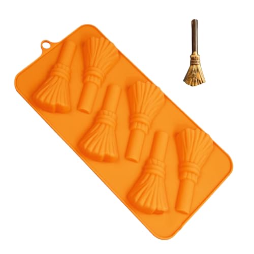 Fuuxtci Halloween Silikonform | Fondant Spinnen Kürbis Formen | Antihaft Silikon Form für Schokolade Backen Fondant Seife Harz Cupcake Deko Kerze Bastelprojekte von Fuuxtci