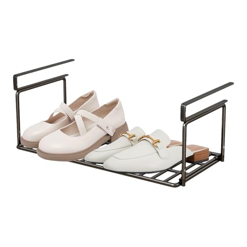 Fuuxtci unter dem Schrank, Aufbewahrungstablett - Mehrzweck-Trennwand - Sparen Sie Platz im, um das Problem des unzureichenden Platzes im Schuhschrank zu lösen von Fuuxtci