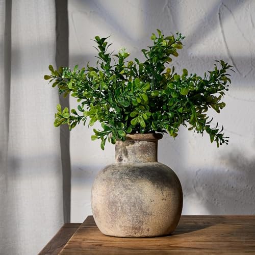 FuxFuis Antike Keramik Vase Boho-Dekor Keramikvase Zimmer Deko Blumenvase Rustikale Vasen Keramik-Blumenvase für Frisch-/Trockenblumen Kleine Deko-Vase für Zuhause, Wohnzimmer, Landhausst FuxFuis Antike Keramik Vase Boho-Dekor Keramikvase Zimmer Deko Blumenvase Rustikale Vasen Keramik-Blumenvase für Frisch-/Trockenblumen Kleine Deko-Vase für Zuhause, Wohnzimmer, Landhausst von FuxFuis