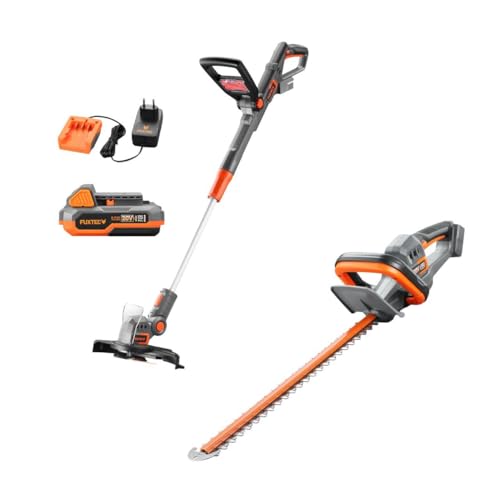 FUXTEC 20V Garten-Set FX-20VSET5 aus FX-E1RT20SET und FX-E1HS20-2,2Kg & 3,6Kg, 25cm Schnittbreite, 52cm Schnittlänge FUXTEC 20V Garten-Set FX-20VSET5 aus FX-E1RT20SET und FX-E1HS20-2,2Kg & 3,6Kg, 25cm Schnittbreite, 52cm Schnittlänge von Fuxtec