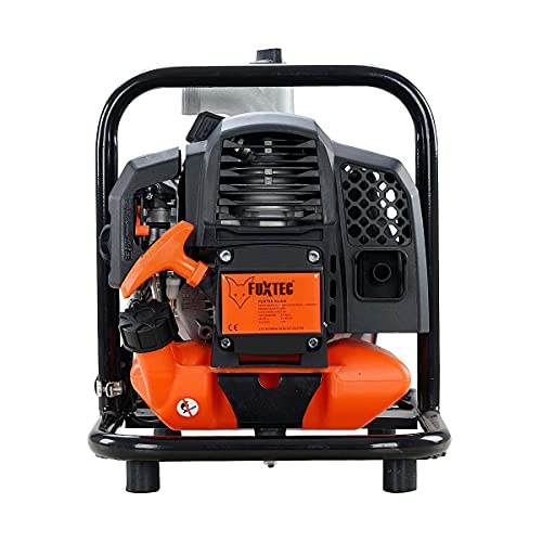 FUXTEC Benzin Wasserpumpe FX-WP143 mit 8.000 l Fördermenge und max. Förderhöhe 30 m Gartenpumpe Teichpumpe von Fuxtec