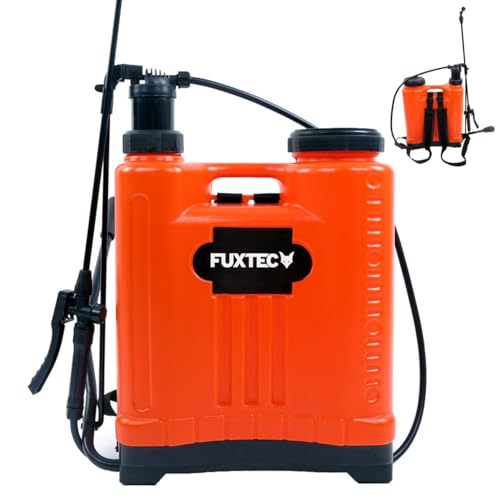 FUXTEC Drucksprüher FX-DS20L, zur Anwendung Aller Sprüharbeiten im Garten, Düngung und Unkraut - & Schädlingsbekämpfung, 20 Liter Tank inkl Tragegurt, geringes Gewicht von 3 kg, Betriebsdruck 10 bar FUXTEC Drucksprüher FX-DS20L, zur Anwendung Aller Sprüharbeiten im Garten, Düngung und Unkraut - & Schädlingsbekämpfung, 20 Liter Tank inkl Tragegurt, geringes Gewicht von 3 kg, Betriebsdruck 10 bar von Fuxtec