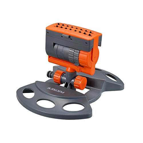 Fuxtec Rasensprenger Pendelregner FX-PRG1 Variabler Sprinkler für unterschiedlichste Anforderungen und Flächen von 9-216 m², Reichweite 3-18 m, Sprengweite 3-12 m, mit Standfuß Fuxtec Rasensprenger Pendelregner FX-PRG1 Variabler Sprinkler für unterschiedlichste Anforderungen und Flächen von 9-216 m², Reichweite 3-18 m, Sprengweite 3-12 m, mit Standfuß von Fuxtec