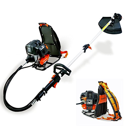 FUXTEC rückentragbare Benzin Motorsense FX-MS152T mit 52 cc, 2in1 Multitool, jetzt mit Rucksack zum anziehen, 3 PS Leistung Trimmer Rasentrimmer Freischneider Faden 2-Takt von Fuxtec