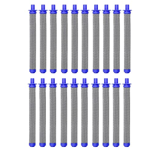 20 Stück 288749 Airless Sprühfilter Filter Reparatur Werkzeuge Farbsprüher Filter kompatibel mit 60 Mesh Airless Sprühfilter Spray Modelle für SG10, SG20, SG Pro von Fuzzbat