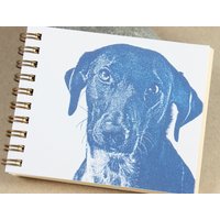 Hund Mini Journal, Kleiner Blauer von FuzzyMug