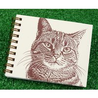 Katze Mini Journal - Braun Getigertes Notizbuch Umweltfreundlich Skizzenblock Katze Mini Journal - Braun Getigertes Notizbuch Umweltfreundlich Skizzenblock von FuzzyMug