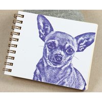 Lila Chihuahua Mini Journal, Pocket Notebook Lila Chihuahua Mini Journal, Pocket Notebook von FuzzyMug