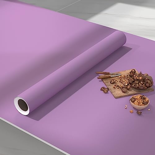 Fvlow Helles Violett Selbstklebende Tapete Möbelfolie Helles Violett Klebefolie Möbel Selbstklebende Folie Küchenfolie Selbstklebend Tapete Schlafzimmer Yapete Wohnzimmer 40CM×1000CM Fvlow Helles Violett Selbstklebende Tapete Möbelfolie Helles Violett Klebefolie Möbel Selbstklebende Folie Küchenfolie Selbstklebend Tapete Schlafzimmer Yapete Wohnzimmer 40CM×1000CM von Fvlow