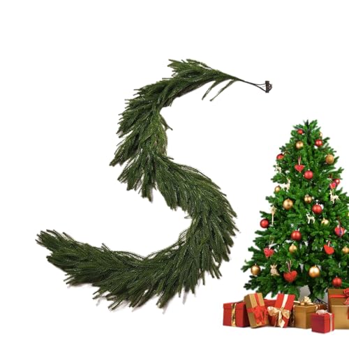 FxaumsGxuk Christuskranz Für Haustür,Künstlicher Adventskranz Türkranz - Festliche Deko Immergrün wasserdichte Türkranz Für Terrasse Erntedank Winter Kamin Herbst Küchenfenster Feiertage von FxaumsGxuk