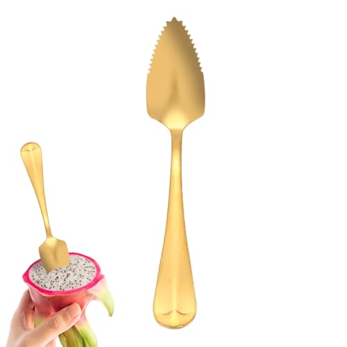 FxaumsGxuk Dessertlöffel,Besteck Zum - Küchen Müsli Löffel | Für Obst Dessert Salat Frühstück Snack Graben von FxaumsGxuk