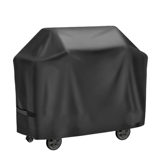 FxaumsGxuk Grill Abdeckung 147x61x122cm Grillabdeckung Gasgrill Abdeckung 420d Oxford Tuch Grill Abdeckhaube BBQ Abdeckungs Abdeckplane Grills Schutzhülle Grillzubehör Für Hinterhof Garten Terrasse von FxaumsGxuk