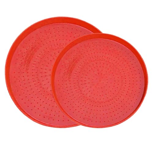 FxaumsGxuk Hühnerfuttertrog - 2 Stück Hühnerfütterungspfanne Ente Fütterungsmatten - Wiederverwendbarer Napf Für Tauben Wachteln Vögel Garten Gehege Farm Auslauf Hühnerstall Draußen Landwirt FxaumsGxuk Hühnerfuttertrog - 2 Stück Hühnerfütterungspfanne Ente Fütterungsmatten - Wiederverwendbarer Napf Für Tauben Wachteln Vögel Garten Gehege Farm Auslauf Hühnerstall Draußen Landwirt von FxaumsGxuk