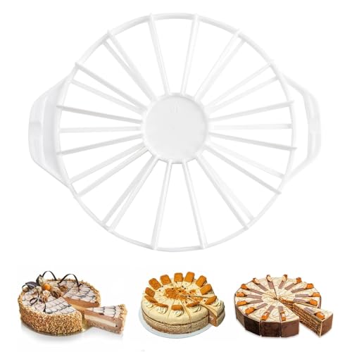 FxaumsGxuk Käsekuchen Schneider - Runder Torten Schneider | Küchenzubehör Für Zuhause Flan Fondant Restaurant Backen Party Picknick Hochzeit,Flan Geburtstag Haus Party Heimfeier von FxaumsGxuk