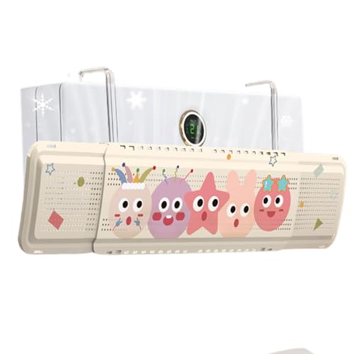 FxaumsGxuk Luftauslass Umlenker | Verstellbarer Klimaanlagen-Deflektor | Tragbares Ausziehbares Rutschfestes Werkzeug Für Decke Raum Bett Wand Familienfeiern Geselligkeiten von FxaumsGxuk