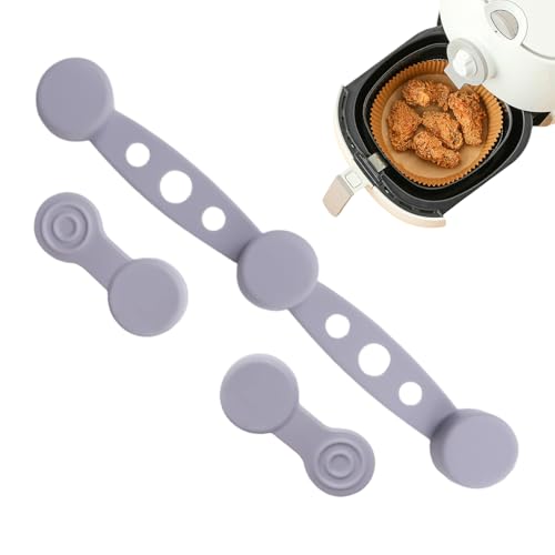 FxaumsGxuk Magnetische Silikonschnallen Für Heißluftfritteusen, Air Fryer Magnet Silikon Schnalle Set, Magnet Silikonschnalle, Nahrung Silikon, Magnetische Adsorption FxaumsGxuk Magnetische Silikonschnallen Für Heißluftfritteusen, Air Fryer Magnet Silikon Schnalle Set, Magnet Silikonschnalle, Nahrung Silikon, Magnetische Adsorption von FxaumsGxuk