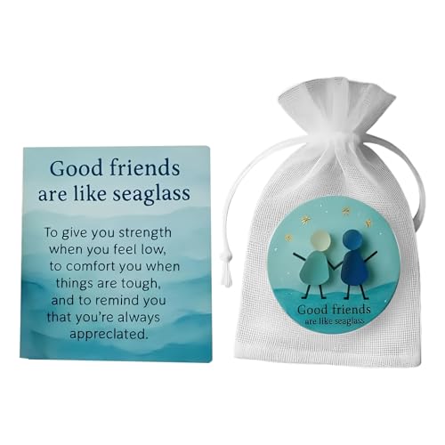 FxaumsGxuk Meer Glas Stil Freundschaft Erinnerung - Fern Freundschaft Erinnerung Ornament Mit Karte | Freundschaftsgeschenk zur Ermutigung für Jugendliche Mädchen Paare Familien - Geschenk für FxaumsGxuk Meer Glas Stil Freundschaft Erinnerung - Fern Freundschaft Erinnerung Ornament Mit Karte | Freundschaftsgeschenk zur Ermutigung für Jugendliche Mädchen Paare Familien - Geschenk für von FxaumsGxuk