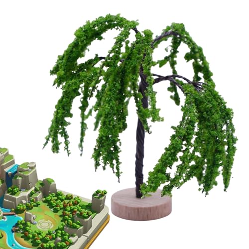 FxaumsGxuk Mini-Modellbaum - Gefälschter Baum für Heimwerker - Gebäudemodell, grüne Landschaftslandschaft, Modelleisenbahn-Architektur-Landschaftsbaum FxaumsGxuk Mini-Modellbaum - Gefälschter Baum für Heimwerker - Gebäudemodell, grüne Landschaftslandschaft, Modelleisenbahn-Architektur-Landschaftsbaum von FxaumsGxuk