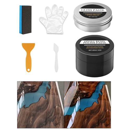 FxaumsGxuk Resin Polishing Kit,Paste Zur Entfernung Von Kratzern | Politur Paste zum Schleifen,Für Bastler Einsteiger Profis Heimwerker Kunstprojekte FxaumsGxuk Resin Polishing Kit,Paste Zur Entfernung Von Kratzern | Politur Paste zum Schleifen,Für Bastler Einsteiger Profis Heimwerker Kunstprojekte von FxaumsGxuk