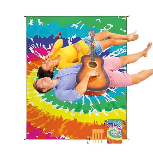 FxaumsGxuk Strandpicknickdecke, tragbare Picknickdecke | wasserdichte Strandmatte 86.61x70,87 Zoll | Leichtes Campingpad mit 4 Ecktaschen und 4 Stiften Windschutz Teppich für Outdoor -Konzert FxaumsGxuk Strandpicknickdecke, tragbare Picknickdecke | wasserdichte Strandmatte 86.61x70,87 Zoll | Leichtes Campingpad mit 4 Ecktaschen und 4 Stiften Windschutz Teppich für Outdoor -Konzert von FxaumsGxuk