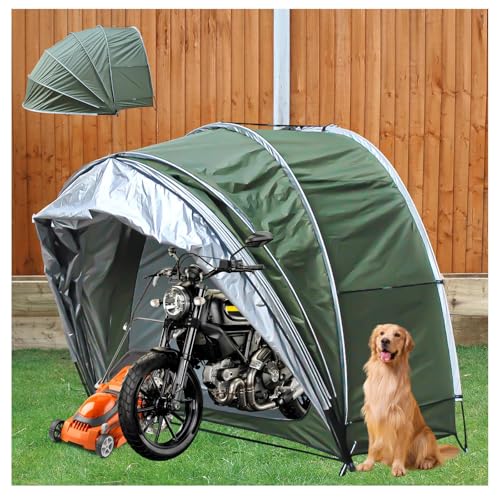 Fahrradgarage Hängen 2 in 1 Fahradabdeckungen Für Aussen für Terrassenmöbel,Fahrrad,Motorrad Motorrad Plane Gartenschuppen Geräteschuppen,Green Fahrradgarage Hängen 2 in 1 Fahradabdeckungen Für Aussen für Terrassenmöbel,Fahrrad,Motorrad Motorrad Plane Gartenschuppen Geräteschuppen,Green von Fxiaobin
