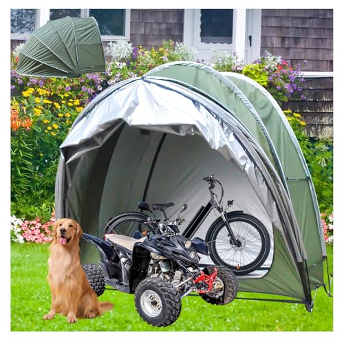 Zeltgarage Hängen 2 in 1 Fahradabdeckungen Für Aussen Vor Wind,Regen,Schnee und Staub Schützen Gartengerätehaus Fahrradgarage Wetterfest,Green Zeltgarage Hängen 2 in 1 Fahradabdeckungen Für Aussen Vor Wind,Regen,Schnee und Staub Schützen Gartengerätehaus Fahrradgarage Wetterfest,Green von Fxiaobin