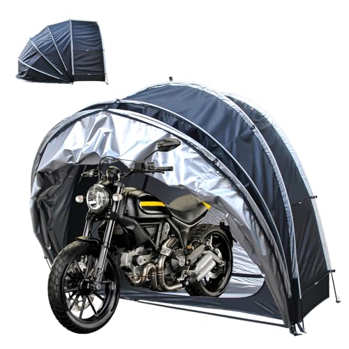 Zeltgarage Hängen 2 in 1 Fahrradzelt mit 210D Oxford-Gewebe PU4000 Wasserdicht Faltgarage Fahrrad Fahrradhülle Wohnmobil,Black Zeltgarage Hängen 2 in 1 Fahrradzelt mit 210D Oxford-Gewebe PU4000 Wasserdicht Faltgarage Fahrrad Fahrradhülle Wohnmobil,Black von Fxiaobin