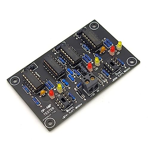 Fxndknjks OperationsverstäRker OP AMP Tester für Single Dual OPAMP TL071 TL072 TL081 TL082 Single/Dual Op Amp Test Board von Fxndknjks