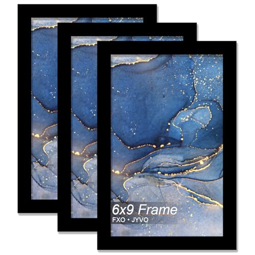 Fxojyvo Bilderrahmen, 15,2 x 22,9 cm, schwarzer Rahmen für 15,2 x 22,9 cm, Rahmen für Wand, 3 Stück, schwarz, 15,2 x 22,9 cm Fxojyvo Bilderrahmen, 15,2 x 22,9 cm, schwarzer Rahmen für 15,2 x 22,9 cm, Rahmen für Wand, 3 Stück, schwarz, 15,2 x 22,9 cm von Fxojyvo