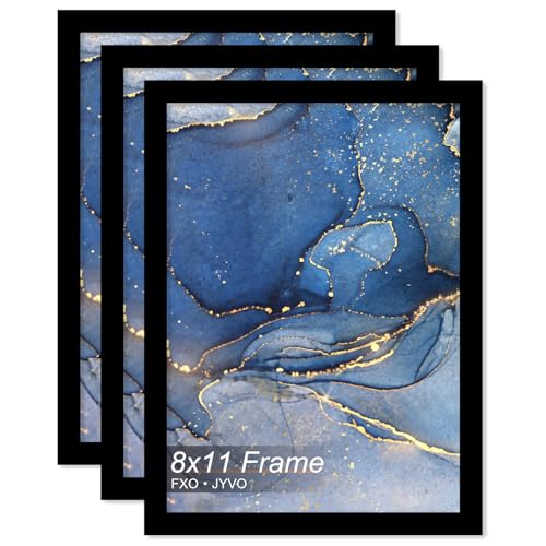 Fxojyvo Bilderrahmen, 20,3 x 27,9 cm, schwarzer Rahmen für 20,3 x 27,9 cm, geringes Gewicht und hochtransparent, 20,3 x 27,9 cm, 3 Stück, Schwarz, 20,3 x 27,9 cm Fxojyvo Bilderrahmen, 20,3 x 27,9 cm, schwarzer Rahmen für 20,3 x 27,9 cm, geringes Gewicht und hochtransparent, 20,3 x 27,9 cm, 3 Stück, Schwarz, 20,3 x 27,9 cm von Fxojyvo