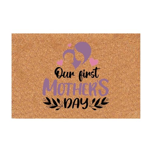 Badematte rutschfest Fußmatte mit Tagesthema für dekorative Fußmatte, Badezimmer, Willkommensmatte, Party-Dekoration, einzigartiger Teppich im Tagesstil, geeignet zum Geben von (C, 60X40cm) von Fycakly