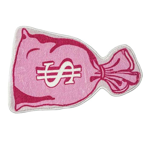 Badezimmer Teppich Teppich Kunst Teppich Gemütliche Eingangsbereich Fußmatte Badematte Funky Türmatte Nachttisch Teppiche Für Badezimmer (60x90cm) von Fycakly
