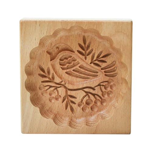 Basteln Dekorieren Plätzchen Plätzchen Rose Prägeform Stempelform Kuchenform Quicheform (B, One Size) von Fycakly