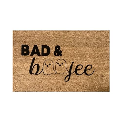 Deko Halloween Lustige Halloween-Willkommensmatten für die Haustür, Kokosfaser-Aufdruck, Happy Clown, Flache Fußmatte für den Innenbereich, niedlich Deko Halloween Lustige Halloween-Willkommensmatten für die Haustür, Kokosfaser-Aufdruck, Happy Clown, Flache Fußmatte für den Innenbereich, niedlich von Fycakly