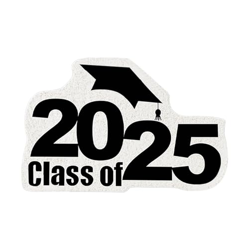 Duschvorleger rutschfest Fußmatte für die Haustür „Graduation Season 2025“, Willkommensmatte für die Haustür mit Rutschfester Rückseite, leicht zu reinigende Eingangsmatten für drinnen (A, One Size) Duschvorleger rutschfest Fußmatte für die Haustür „Graduation Season 2025“, Willkommensmatte für die Haustür mit Rutschfester Rückseite, leicht zu reinigende Eingangsmatten für drinnen (A, One Size) von Fycakly