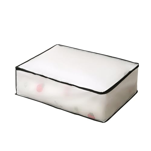 EVA-Aufbewahrungstasche für Steppdecken, mehrere Größen, für Kleidung, Steppdecken, Aufbewahrungsbox, stoßfest, transparent, sichtbar, bewegliche Seesack ​​Kartonagen für Kleidung​​ (D, One Size) von Fycakly