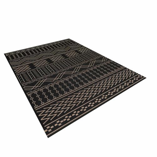 Flauschiger Teppich Fußmatte für den Innenbereich, 120 x 160 cm, Polyester, Eingangsteppich, waschbar, Eingangsmatte, Schmutzfangmatte, Rutschlinie, Bodenmatte, (I, 35x35x10cm) von Fycakly