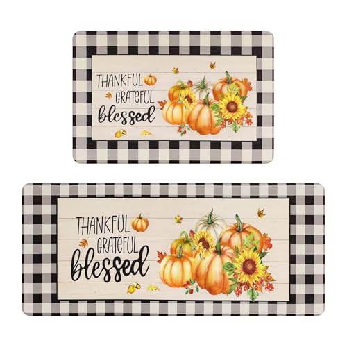 Fußmatte Herbst Herbstfeier-Matte, festlicher Herbst, weiche Textur, dekorativer Teppich für Zuhause, warm, für Thanksgiving, Halloween-Treffen, rutschfeste Basis, leicht zu reinigen Fußmatte Herbst Herbstfeier-Matte, festlicher Herbst, weiche Textur, dekorativer Teppich für Zuhause, warm, für Thanksgiving, Halloween-Treffen, rutschfeste Basis, leicht zu reinigen von Fycakly