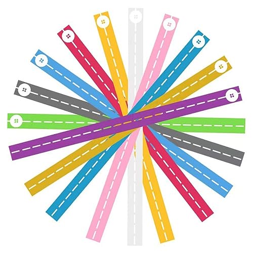 Fycakly 10 Stück Kleideraufbewahrung Gummiband Kleidung Hosen Faltorganisator Kleiderschrank Schublade Koffer Organizer Handtuch Quilt Organizer Gummiband Bettkasten von Fycakly