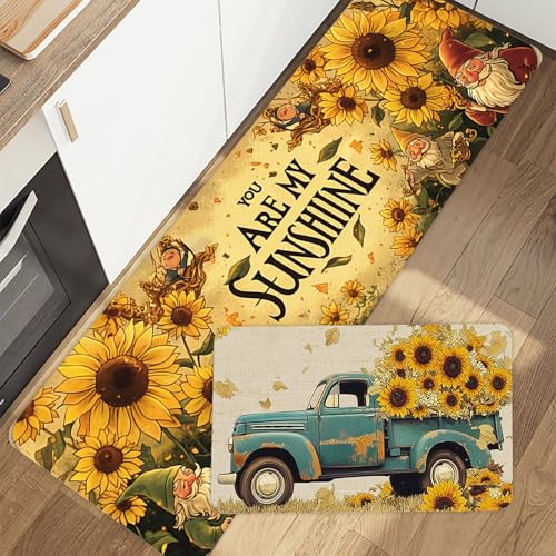 Fycakly Badezimmer-Teppich Der Zweiteilige Osterteppich ist weich und bequem und bietet Ihnen EIN unvergleichliches Wohnerlebnis und verbessert Ihre Lebensqualität. (B, One Size) von Fycakly