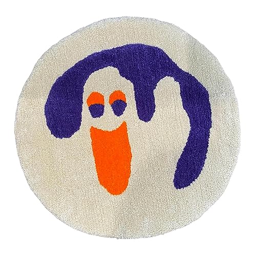 Fycakly Geist Deko Halloween-Plätzchen-Teppich, Urlaubsteppich, Willkommensteppich, Party-Teppich Polyester Fycakly Geist Deko Halloween-Plätzchen-Teppich, Urlaubsteppich, Willkommensteppich, Party-Teppich Polyester von Fycakly