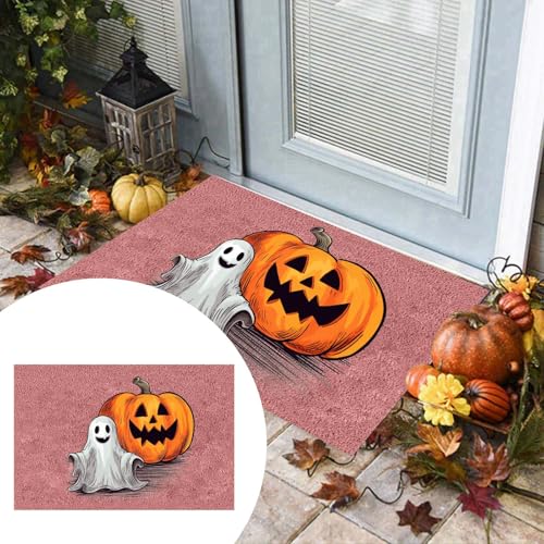 Fycakly Halloween Badematte Plüschteppich für die Inneneinrichtung, weicher und strapazierfähiger Teppich von Fycakly
