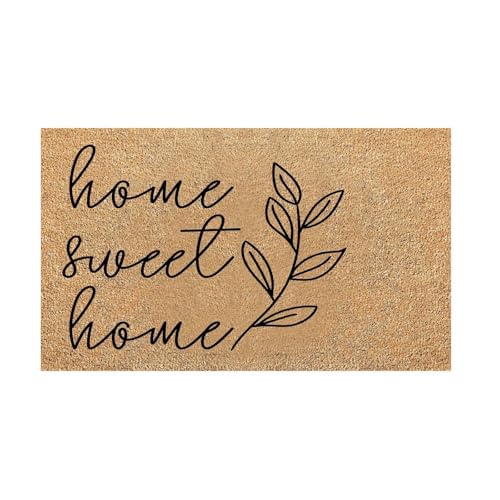 Fycakly Helloween Deko Halloween Tür-Willkommensteppich, wasserabsorbierender Verschleißteppich, Tür-Willkommensteppich für drinnen und draußen von Fycakly