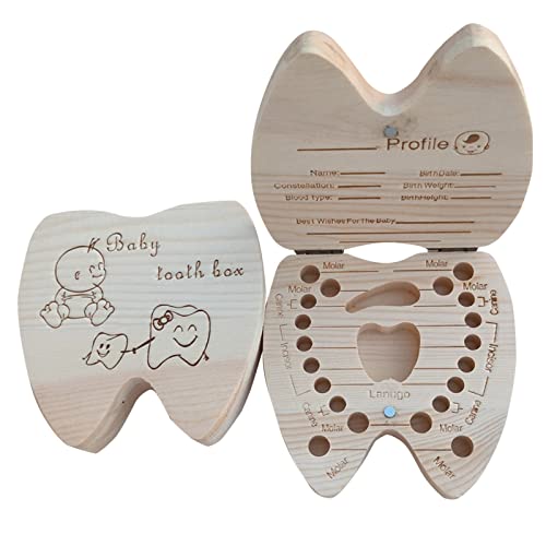 Fycakly Hölzerne Laubkiste Fötushaar Nabelschnur Sammelkiste Baby-Souvenirkiste Unterbettkommode von Fycakly