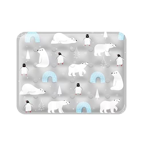 Fycakly Hundebett Flauschig Gel-Haustierbett für Hunde und Katzen, Sommer-Eiskissen mit weicher Gel-Technologie, bequemer Schlafplatz für drinnen und draußen, 1 ml von Fycakly