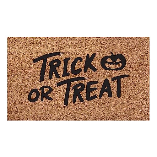 Fycakly Kissenbezug Halloween Halloween-Fußmatte, gruselige Willkommens-Fußmatten, Urlaubsparty-Dekorationszubehör, leicht zu reinigen, Eingangsmatte, Halloween-Fußmatte von Fycakly