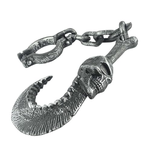 Fycakly Outdoor Halloween Dekorationen Halloween-Waffen und Kostümrequisiten (Grey, One Size) von Fycakly