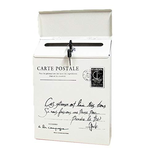Fycakly Retro Wandhalterung Briefkasten Mail Postbrief Zeitungsbox Wasserdicht Bettwäsche Organizer von Fycakly